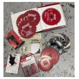 Various New & Used Saw Blades