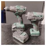 Master Force Drill Impact & Batteries