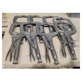 8 Pair Vise Grips