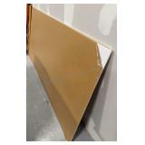 Two Sheets White Opaque Plexiglass 1/2 thick 4x8