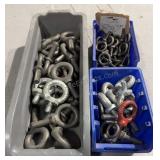 1/2, 3/8 & 1/4 inch Steel Eye Bolts