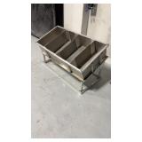 Custom Built Aluminum Material Box  18x36x21.5