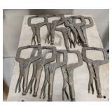 10 Pair Irwin Vise Grips