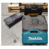 Empty Assorted Tool Cases/Boxes