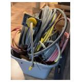Tote of Shop Air Hoses Ends Need Repairs