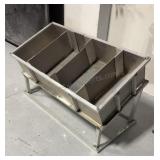 Custom Built Aluminum Material Box  18x36x21.5