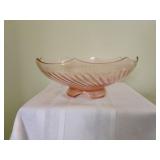 Pink Depression Glass Bowl