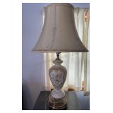 Hand Painted Glass Table Lamp