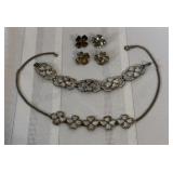 Vintage Sterling Jewelry Set