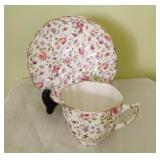 Victoria Bone China Tea Cup and Saucer Set