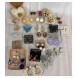 Clip-on,  Pierced & Screw Back Earrings