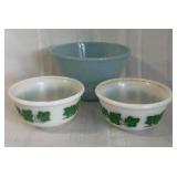 Hazel Atlas & Fire-King Kitchen Bowls