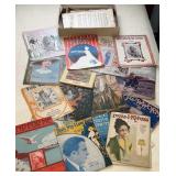 Antique Sheet Music Covers Most pages are loose