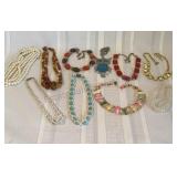 Group of Fashion Necklaces