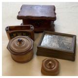 Wood Jewelry & Trinket Boxes