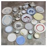 Misc Stoneware China Plates, Bowls & More