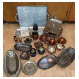 Copper, Aluminum & Plated Table wares
