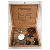 Cigar Box of Rosaries Pocket Mirror & More