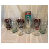 Coca Cola Glasses & Shaker Set
