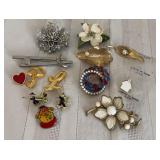 Group of Pins & Brooches