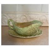 Carlton Ware Cabbage Leaf Sauce Boat