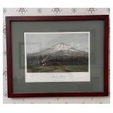 Mount Shasta Engraving 12x15