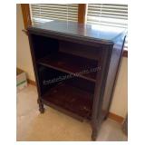 Wood Book Case 13x26x33.5 inches tall