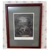 Nocturnal Grave Light Engraving 12x15