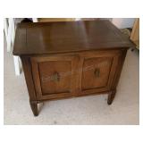 Vintage Record Cabinet 16.5x26x21 inches tall