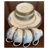 Lenox Plates Mugs & Saucers for 4
