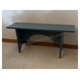 Farmhouse Style Bench 11.25x36x16 inches tall