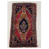 Wool Rug 19x36