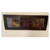 Antique Framed Print 10.25x28.75