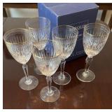 Waterford Hanover Wine Glasses (5)