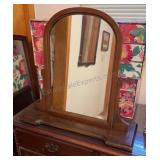 Antique Vanity Mirror 23 inches tall