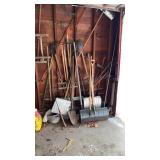 Group of Garden tools & more