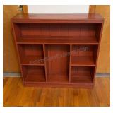 Wood Book Case 9.25x36x35 inches tall