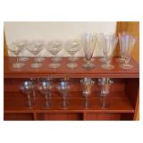 Iridescent Glass Stemware