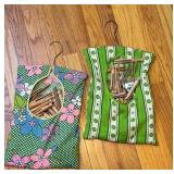 Vintage Clothes Pin Sacks