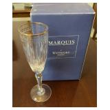 (4) Waterford Hanover Champagne Flutes