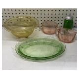 Assorted Depression Glass