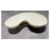 MCM Kidney Shaped Coffee Table 15 inches tall