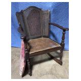 Antique Wing back Rocking Chair