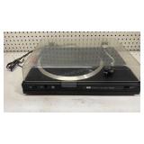 Sansui FR-D25 Turntable powers on table turns