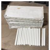 5 Tier Plastic Shelf 14x34