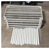 5 Tier Plastic Shelf 18x36