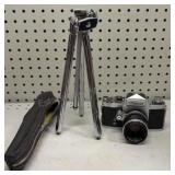 Miranda 35mm Film Camera Co. & Tripod