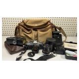 Canon AE-1 Camera, flash equipment & More