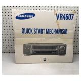 Samsung VHS player New (opened to verify)
