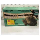 Sony CD Radio Cassette player Appears New Open Box